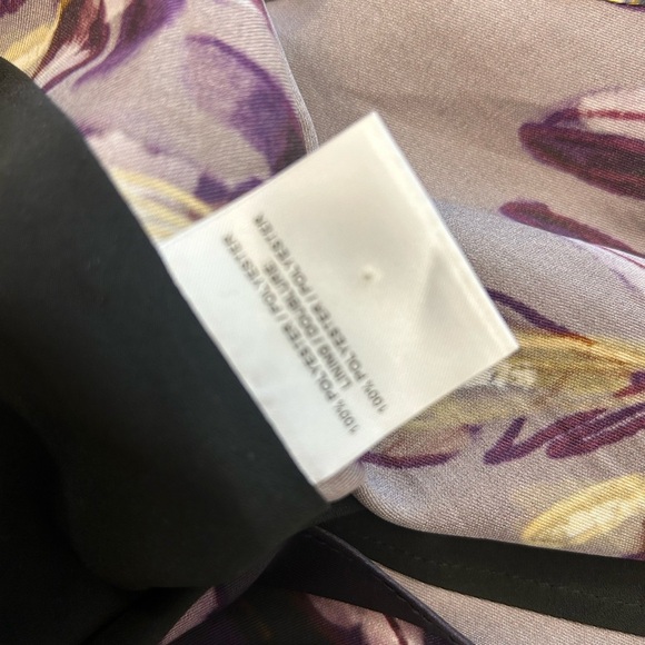 Judith & Charles size 6 EUC Artistic purple  Tank Top with Floral Accents - Picture 12 of 15